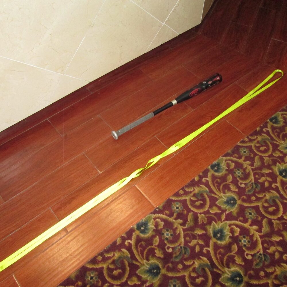 Louis Vuitton Bright Lime Green Very Long Ribbon w/logo Brand New Exclusive Lux! - Picture 7 of 8
